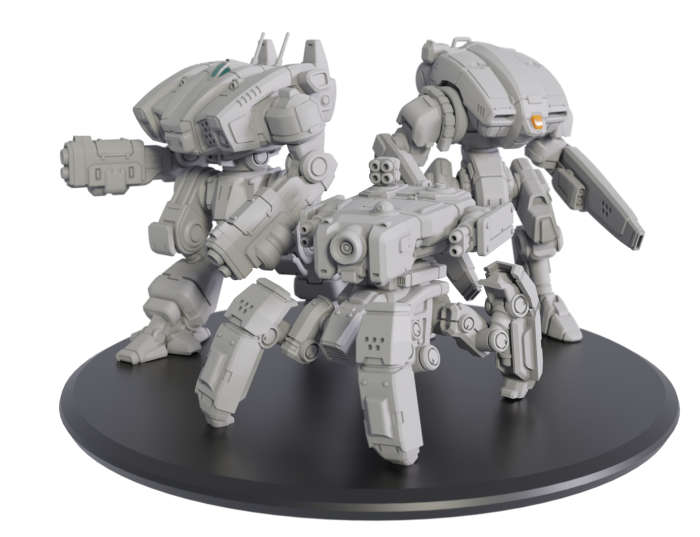 3 Mech Bundle - Hardware Studios